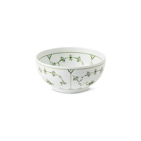 Green Fluted Plain Bowl, 47 cl - US 0498