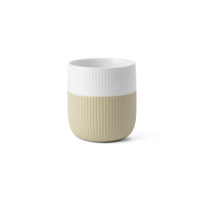 Fluted Contrast Mug, Sand, 35 cl - US 4952